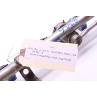 2002-2003 Mini Cooper S 1.6 Supercharged R53 Fuel Rail With Injectors OEM