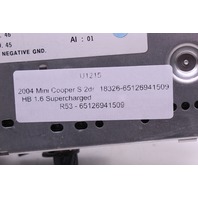 2004 Mini Cooper S AM FM Radio CD Player OEM