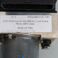 2006-2008 Audi A4 S4 ABS Anti Lock Brake Pump OEM Used