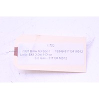 2007-2010 BMW X3 Front Bumper Middle Grille 51113416512 OEM