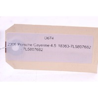 2003 2004 2005 2006 Porsche Cayenne Bumper Grille Right 7L5807682 OEM