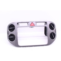 2009-2010 Volkswagen Tiguan Center Dash Radio Bezel Trim 5M0858071K OEM