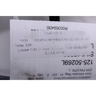 2008-2013 BMW 328i 335i M3 Driver Left Window Regulator 51337193455 OEM