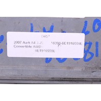 2007 Audi A4 3.2L Convertible AWD Engine Computer Module ECU ECM DME 8E1910559E OEM