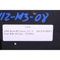 2008-2013 BMW M3 Overhead Dome Map Reading Light Console With SOS 9180053 OEM