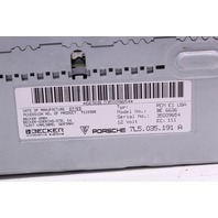 2004 Porsche Cayenne AM FM CD Navigation Info Display Screen 7L5035191A OEM