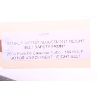 2003-2006 Porsche Cayenne Driver Left Front Seat Belt Motor