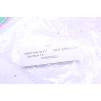 2006 Porsche 911 Carrera 4 Passenger Interior Corner Leather Cover 99755553201 OEM