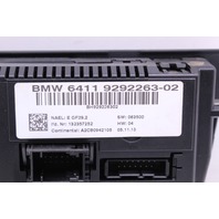 2010-2012 BMW 128i 135i 328i 335i X1 Climate Temperature Control Panel OEM