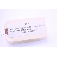 2013-2015 BMW X1 N20 Engine Computer Module ECU ECM DME 12148626899 OEM