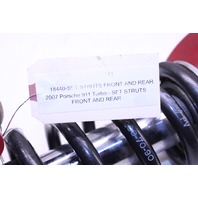 2007 Porsche 911 997 Turbo Coilover Ohlins Eibach Front Rear Strut Set Tarett OEM
