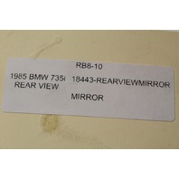 1985 BMW 735i E32 Interior Inside Rear View Mirror
