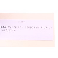 2007-2013 BMW X5 Front Left Driver Master Window Switch Bezel Trim 51417137137 OEM