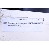 1993 Volkswagen Eurovan Air Intake Filter Housing 044129607 OEM