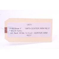 2016-2018 BMW X1 F48 2.0 Turbo Center Console Arm Rest OEM