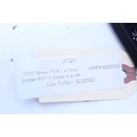 2009-2015 BMW 750i Driver Assist Lane Departure Night Vision Swich Panel 9220035 OEM