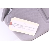 2009-2015 BMW 750i Driver Left Sun Shade Visor OEM