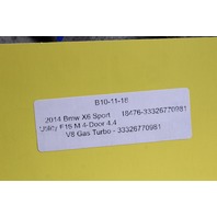 2007 2008 2010 2011 2012 2013 BMW X5 X6 E70 E71 Rear Spindle Knuckle Hub Left Driver 6770981 OEM