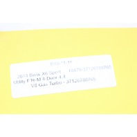 2014 BMW X6 Left Rear Air Spring Shock Absorber OEM