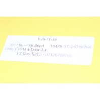 2014 BMW X6 Right Rear Air Spring Shock Absorber OEM