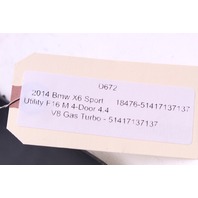 2014 BMW X6M Driver Master Window Switch Bezel Trim 51417137137 OEM