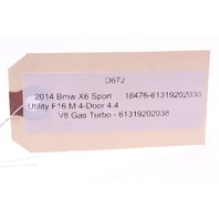 BMW X5 X5M X6 X6M E70 E71 Tailgate PDC Seat Heater Switch Panel OEM