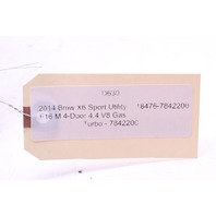 2012 2013 2014 BMW X6M E71 Rear D-Pillar Speaker Right OEM