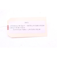 2011-2014 BMW X6M Sun Visor Left - 51167281665 OEM