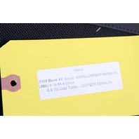 2014 BMW X6M Owners Manual and Case OEM