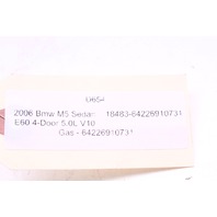 2006 BMW M5 Dash Air Vent Grille Left 6910731 OEM