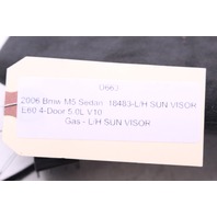 BMW 525i 528i 530i 535i 545i 550i M5 Driver Left Cloth Sun Visor 7897613 OEM