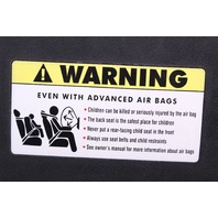 2006-2010 BMW M5 Sun Visor Right 7897614 OEM