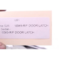 1998-2000 BMW 528i Front Right Door Lock Latch OEM