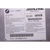 2011 BMW 528i Sirius Satellite Radio Receiver CD Player 65129258926 OEM