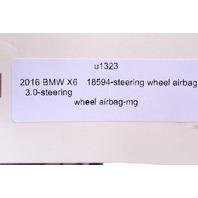2016 BMW X6 F86 Steering Wheel Airbag - 32306888432