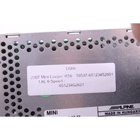 2007-2010 Mini Cooper hatchback AM FM CD Radio Tuner High Def 65123452681 OEM