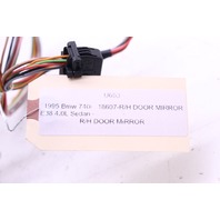 1995-2001 BMW 740i 750i Right Side View Door Mirror 51168165122 OEM