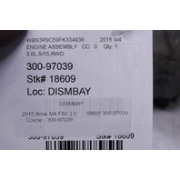 2015-2020 BMW M2 M3 M4 S55 Engine Motor Twin Turbo 3.0 OEM