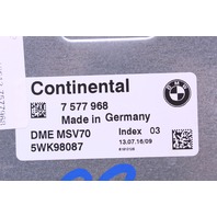 2006 BMW 525i Engine Computer Module ECU ECM DME 7577968 OEM