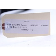 2005 Bmw M3 Coupe 6 Speed Manual Shift Knob and Boot 25111434416 OEM