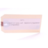 2013-2015 BMW X1 E84 Traction Eco Auto Start Switch 61319249508 OEM