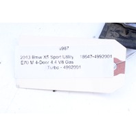 2010-2013 BMW X5M Driver Left Dash Dashboard Trim Carbon Fiber Leather - 4992001 OEM