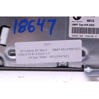 BMW Top HiFI Radio Stereo Lear Amp Amplifier 65127847423 OEM