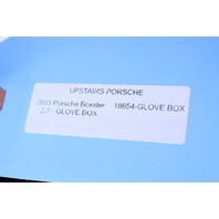2003 Porsche Boxster 986 Glove Box Assembly