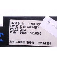 2001 BMW X5 Climate Temperature Control Panel OEM