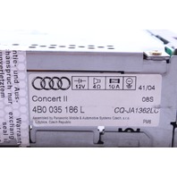 2004-2006 Audi TT Audio Radio Receiver Player Tuner 4B0035186L OEM