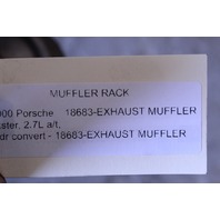 2000-2004 Porsche Boxster Eisenmann Sport Exhaust Muffler valved OEM