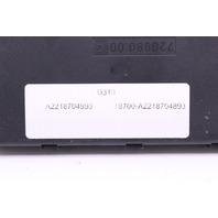 2007-2009 Mercedes Benz S550 W221 Rear Door Control Module A2218704893 OEM