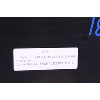 1999 Porsche 911 Convertible 3.4 996 Front License Plate Bracket OEM