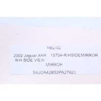2002 Jaguar XKR Side View Door Mirror Right OEM